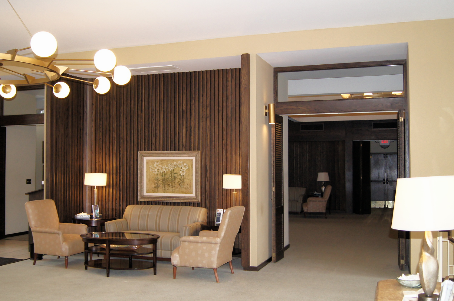 BEFORE: MAIN ENTRANCE LEFT SIDE