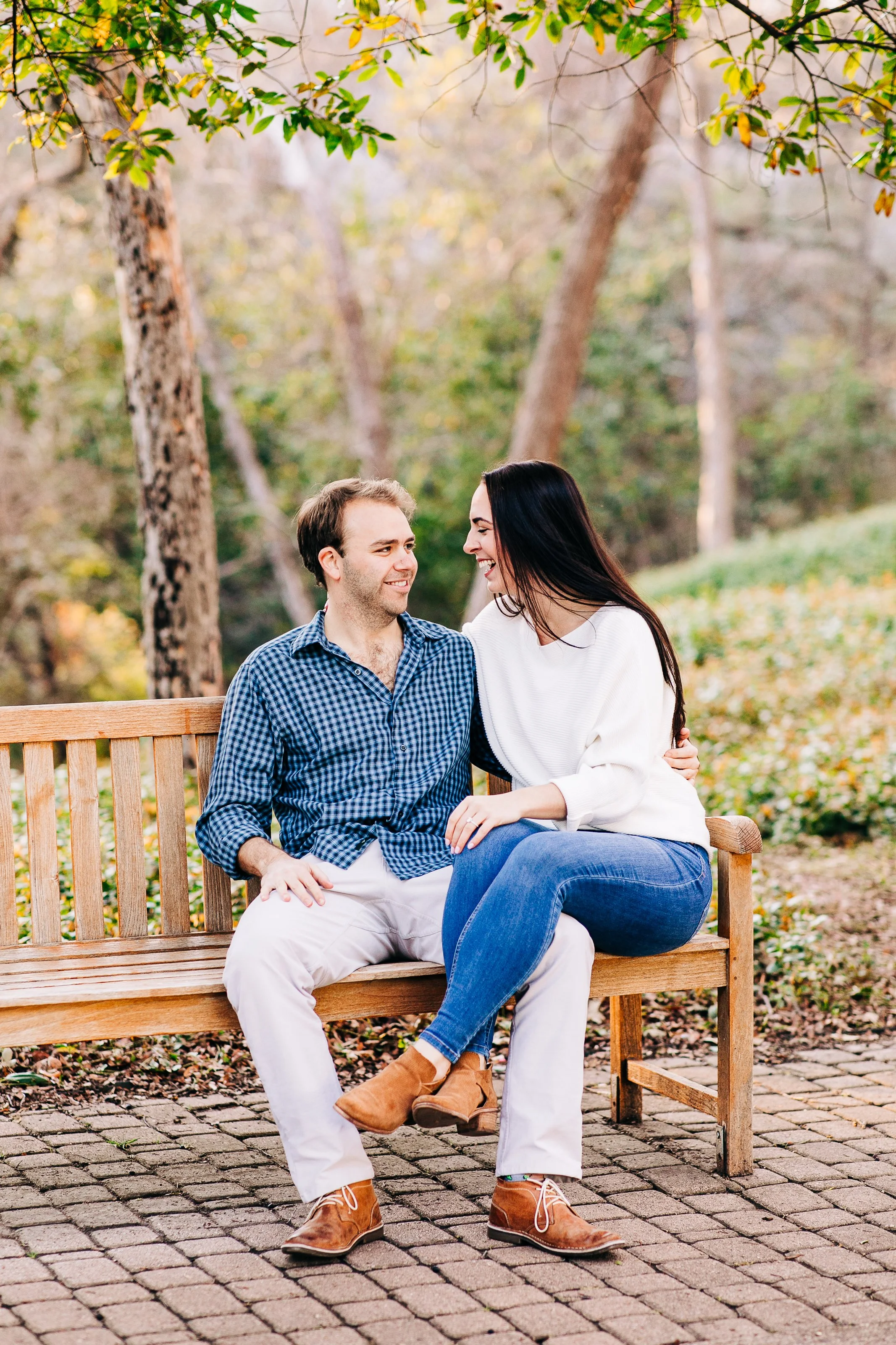 Anna + Kevin | Spring Engagement Session in Highland Park