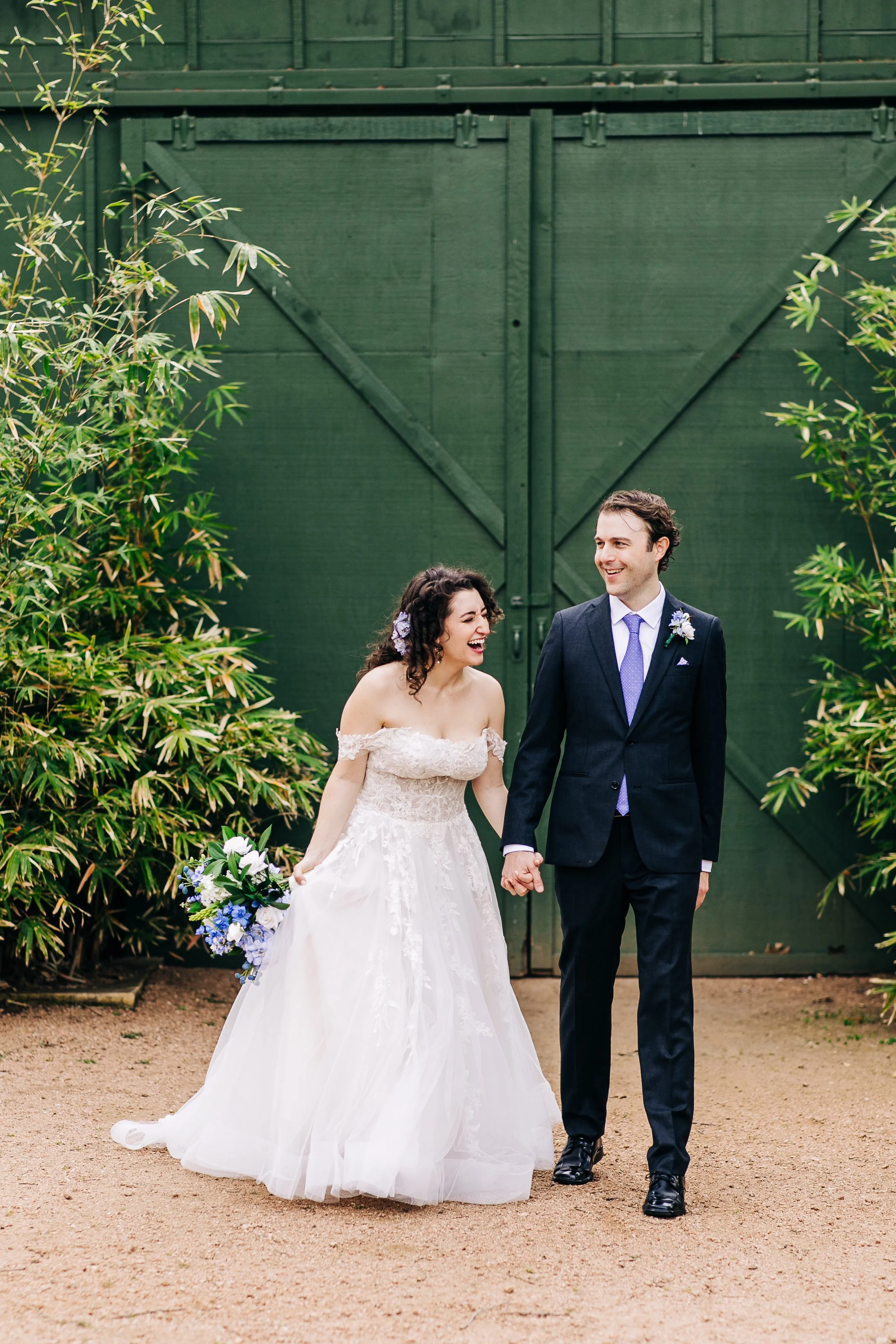 Andie + Joel | Spring Wedding at Hummingbird House