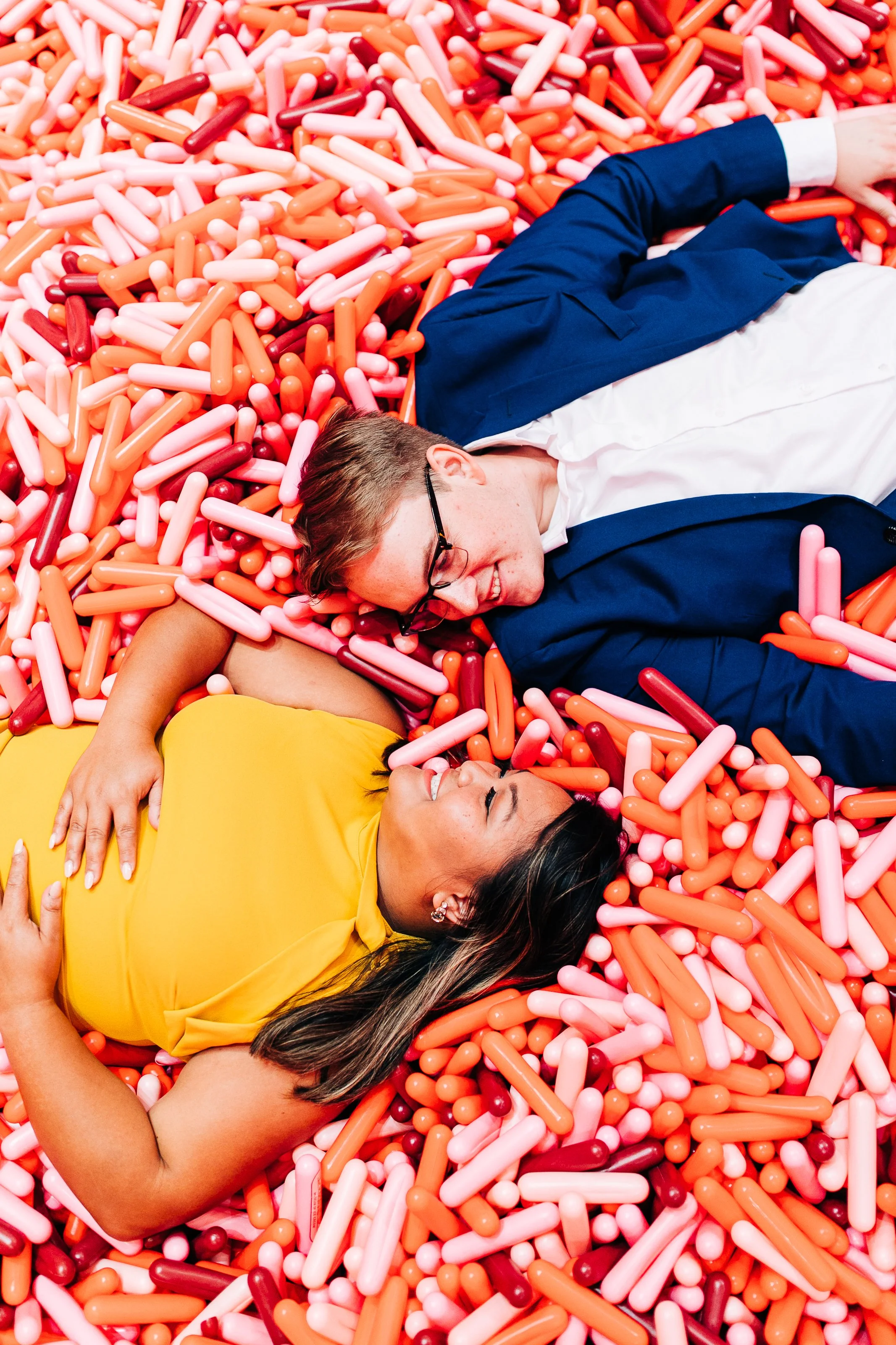 Kathy + Carey | Engagement Session at Museum of Ice Cream