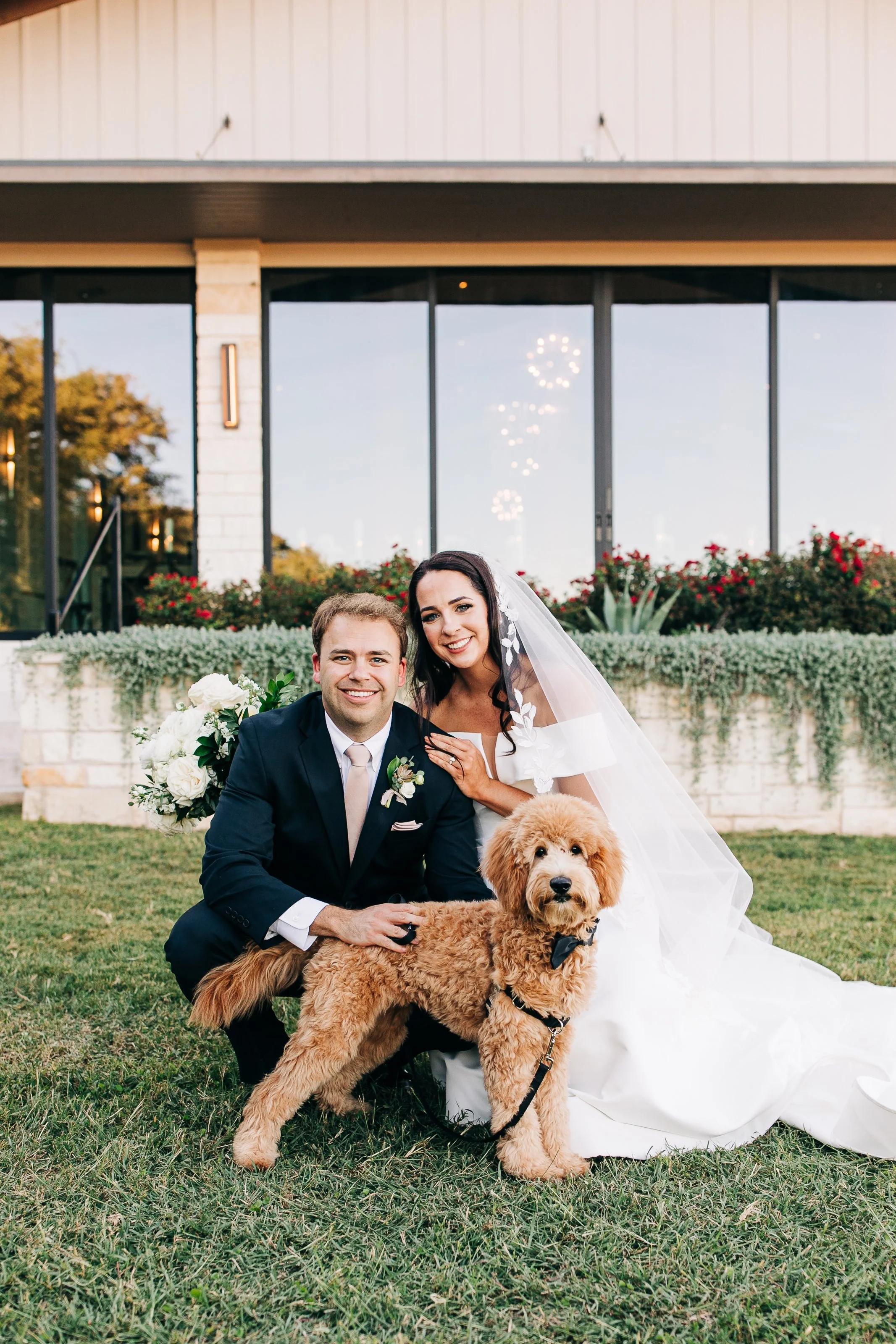 Anna + Kevin | Modern Fall Wedding at Stonehouse Villa