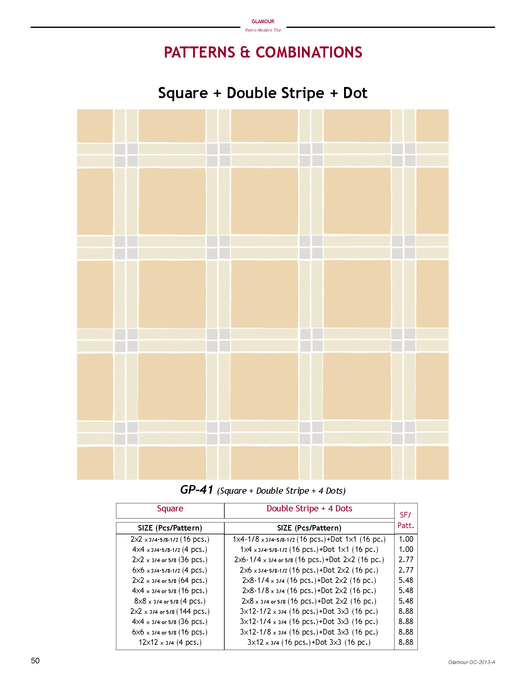 GLAMOUR Patterns — TICSA USA