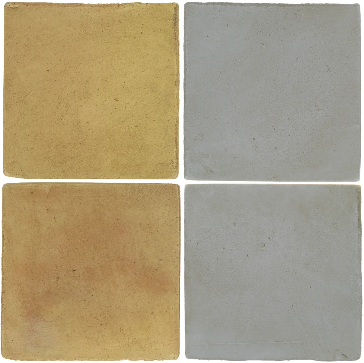 Pedralbes Antique Terracotta 2 Color Combinations OHS-PSPS Provence Straw + OHS-PGOG Oyster Grey