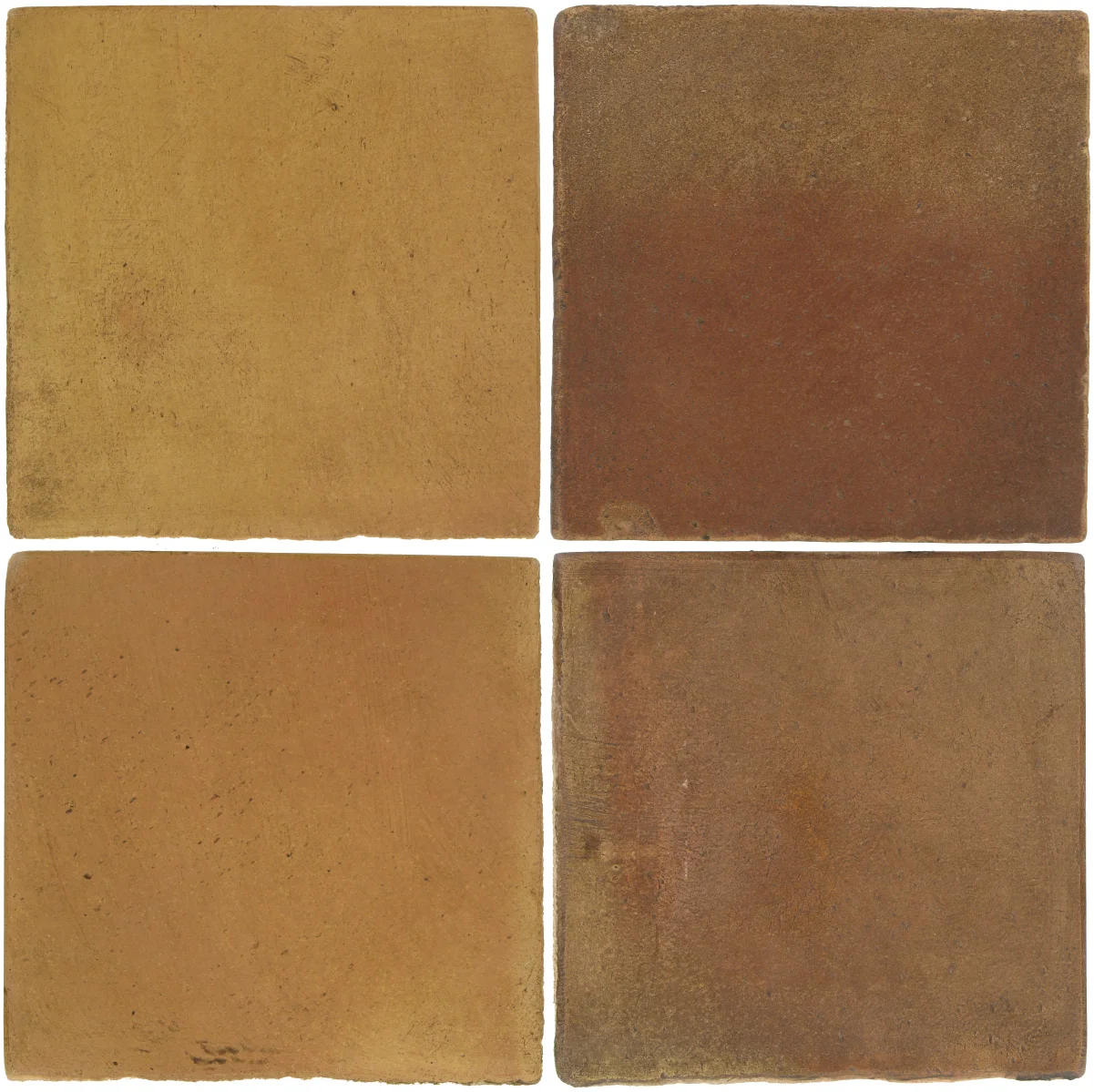 Pedralbes Antique Terracotta 2 Color Combinations OHS-PSSW Siena Wheat + OHS-PSCM Camel Brown