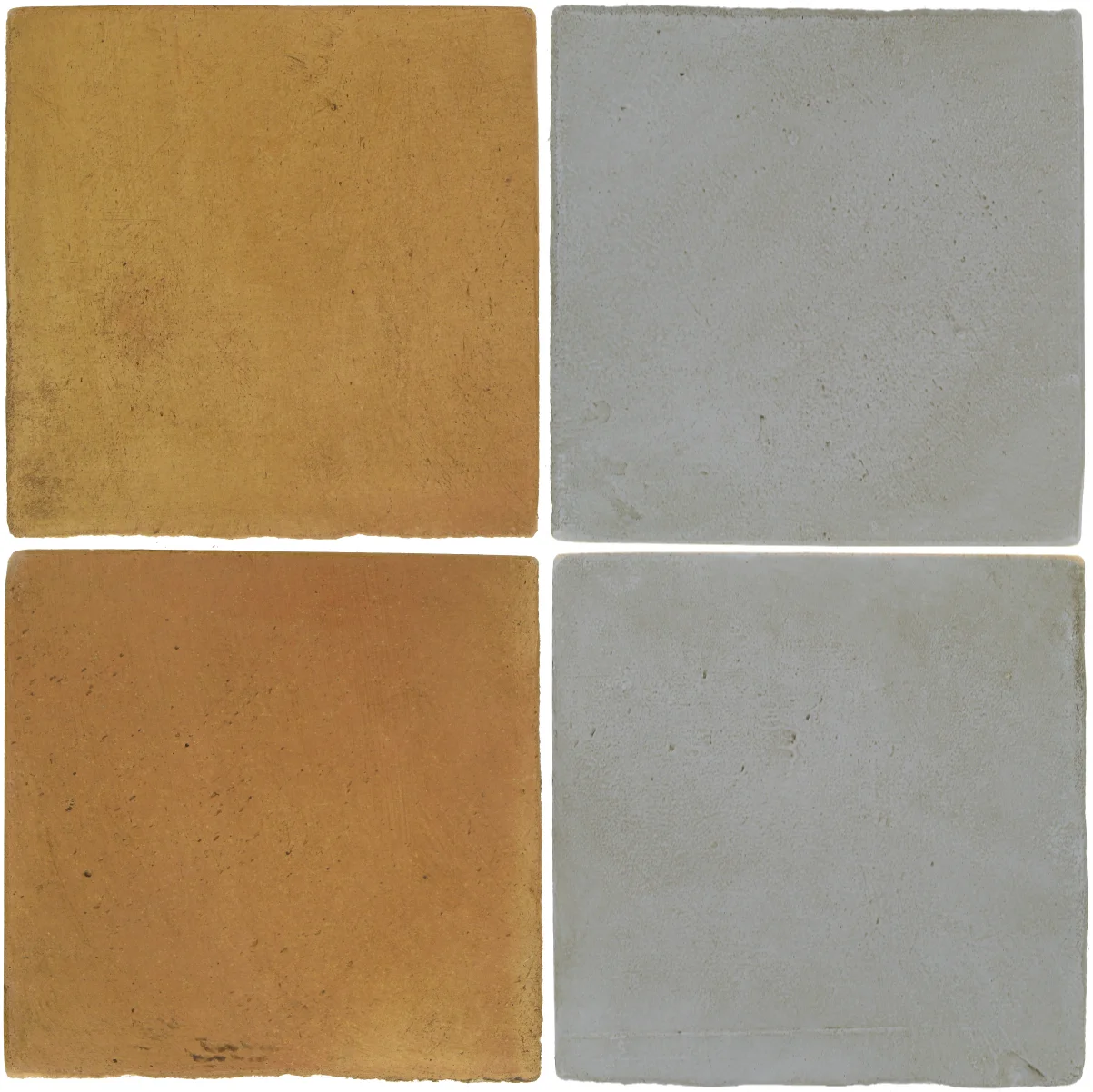Pedralbes Antique Terracotta 2 Color Combinations OHS-PSSW Siena Wheat + OHS-PGOG Oyster Grey