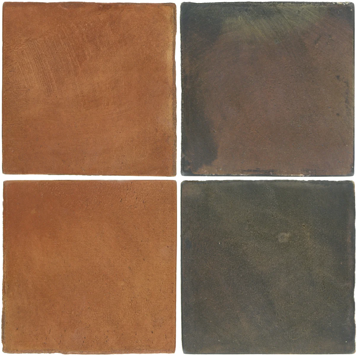 Pedralbes Antique Terracotta 2 Color Combinations OHS-PSTR Traditional + OHS-PSTG Terra Grey