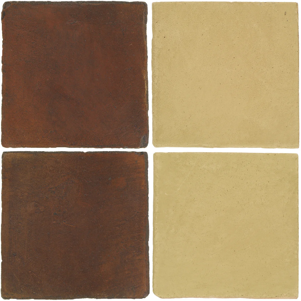 Pedralbes Antique Terracotta 2 Color Combinations OHS-PSOW Old World + OHS-PGGW Golden W.