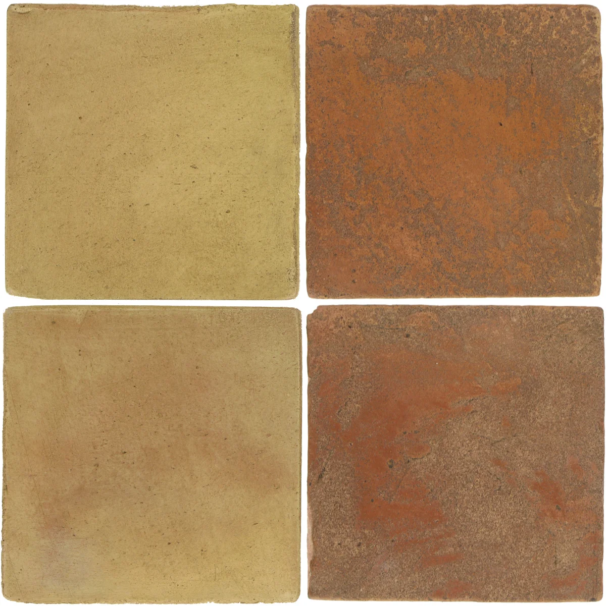 Pedralbes Antique Terracotta 2 Color Combinations OHS-PSPS Provence Straw + VTG-PSTR Traditional