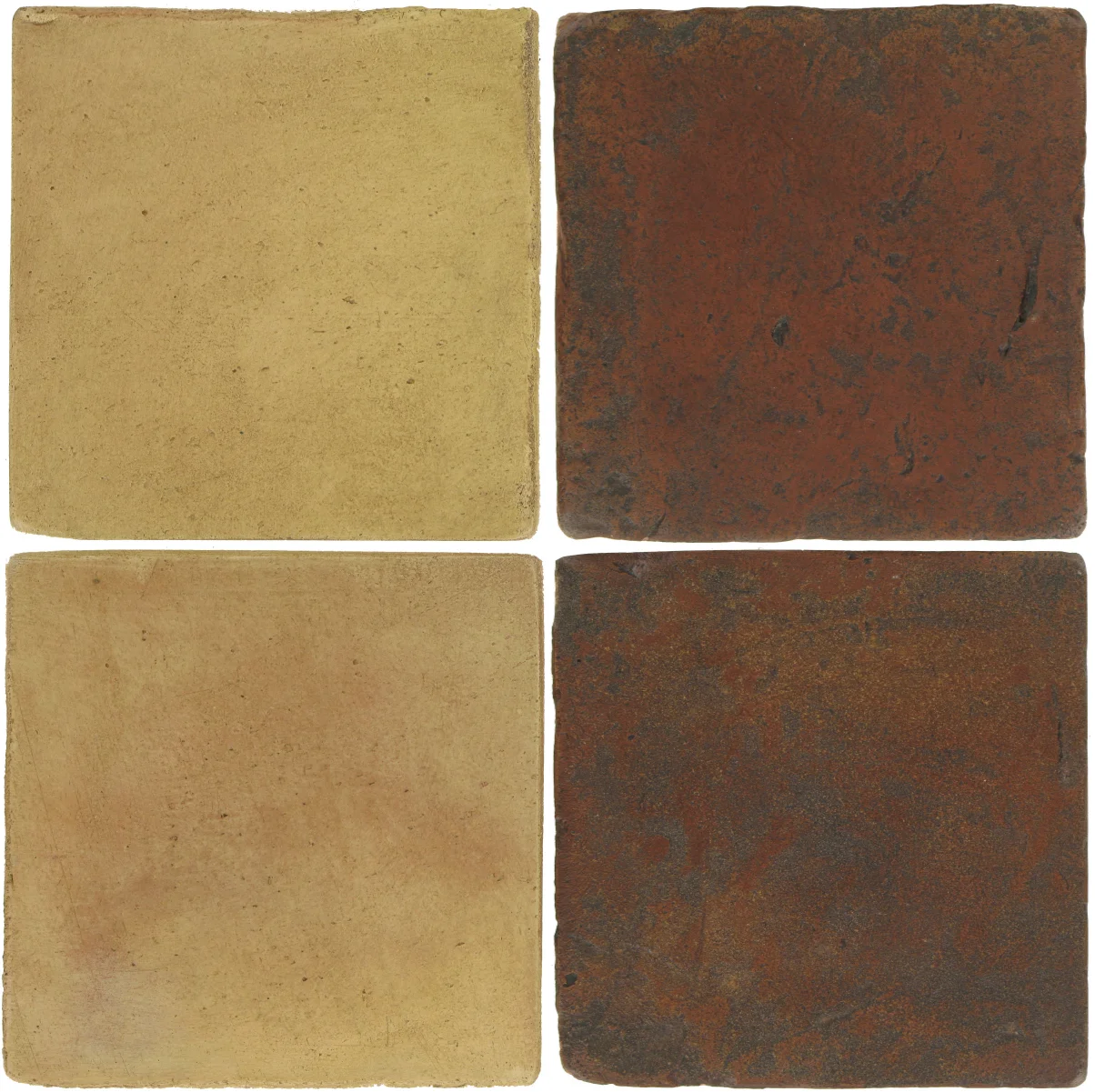 Pedralbes Antique Terracotta 2 Color Combinations OHS-PSPS Provence Straw + VTG-PSOW Old World