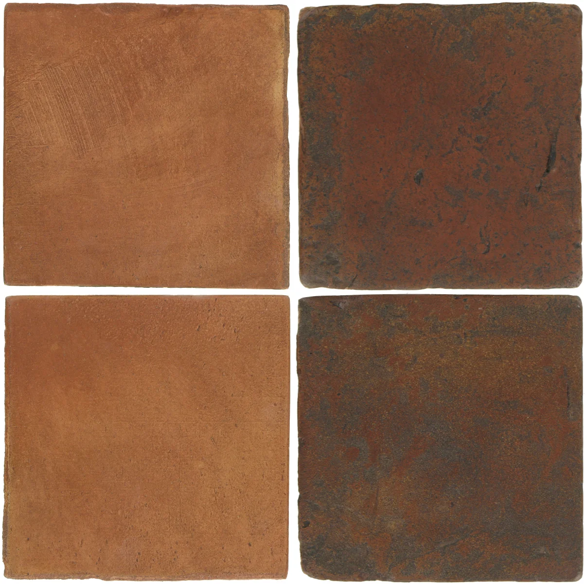Pedralbes Antique Terracotta 2 Color Combinations OHS-PSTR Traditional + VTG-PSOW Old World