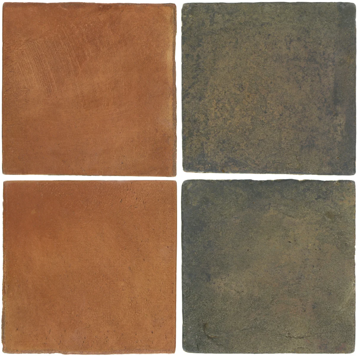 Pedralbes Antique Terracotta 2 Color Combinations OHS-PSTR Traditional + VTG-PSTG Terra Grey