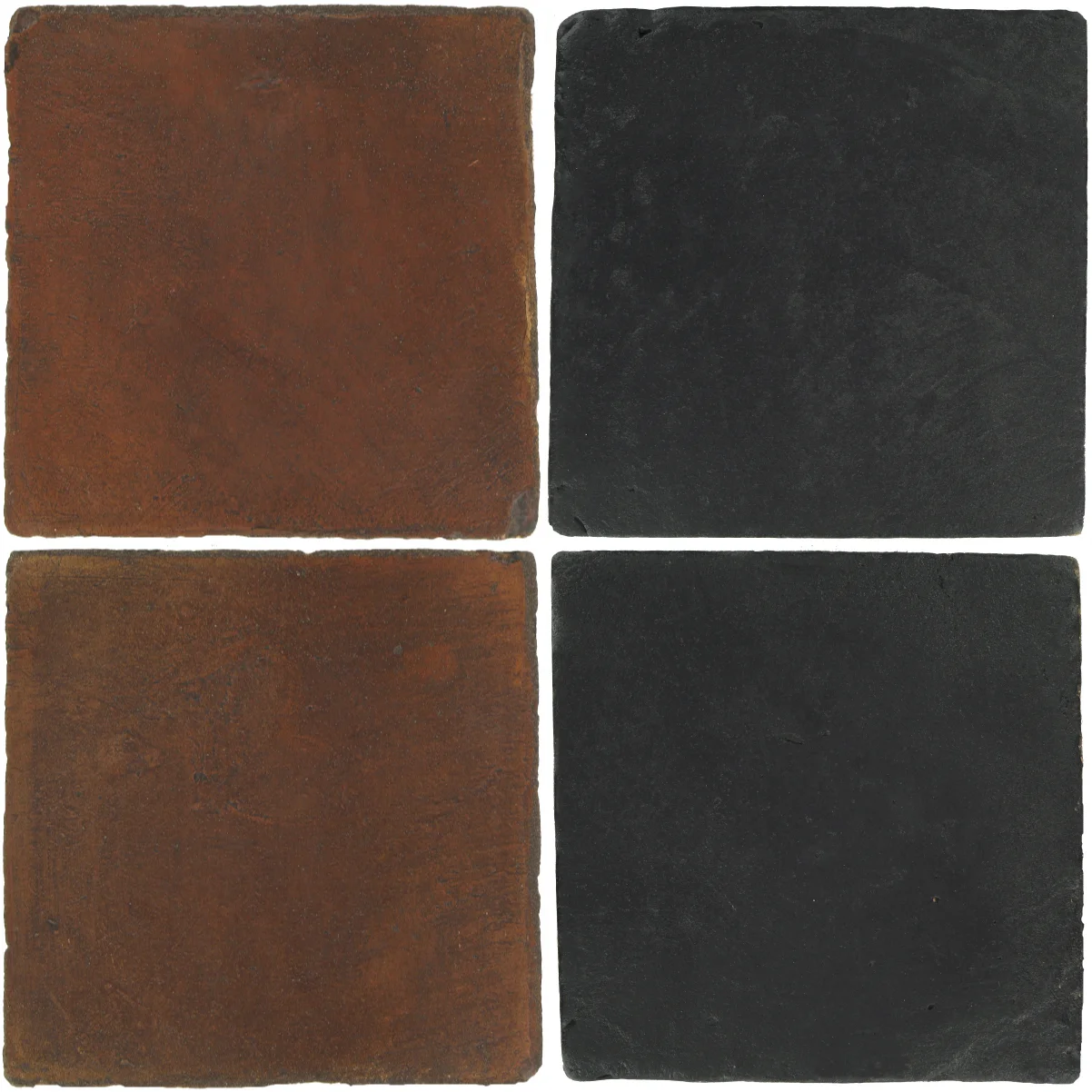 Pedralbes Antique Terracotta 2 Color Combinations OHS-PSOW Old World + VTG-PGCB Carbon Black