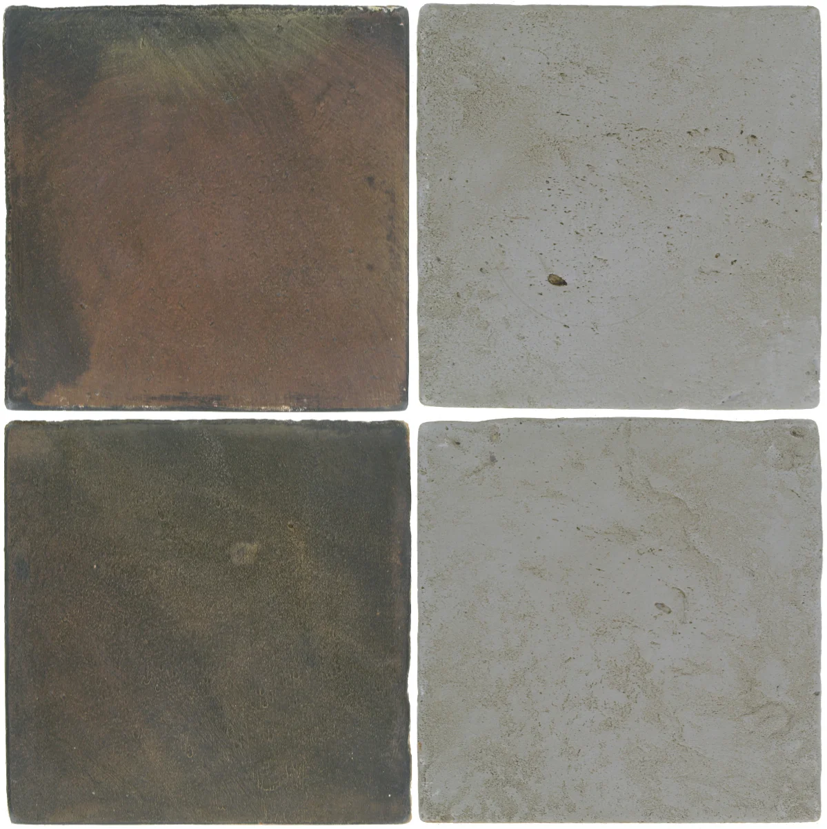 Pedralbes Antique Terracotta 2 Color Combinations OHS-PSTG Terra Grey + VTG-PGOG Oyster Grey