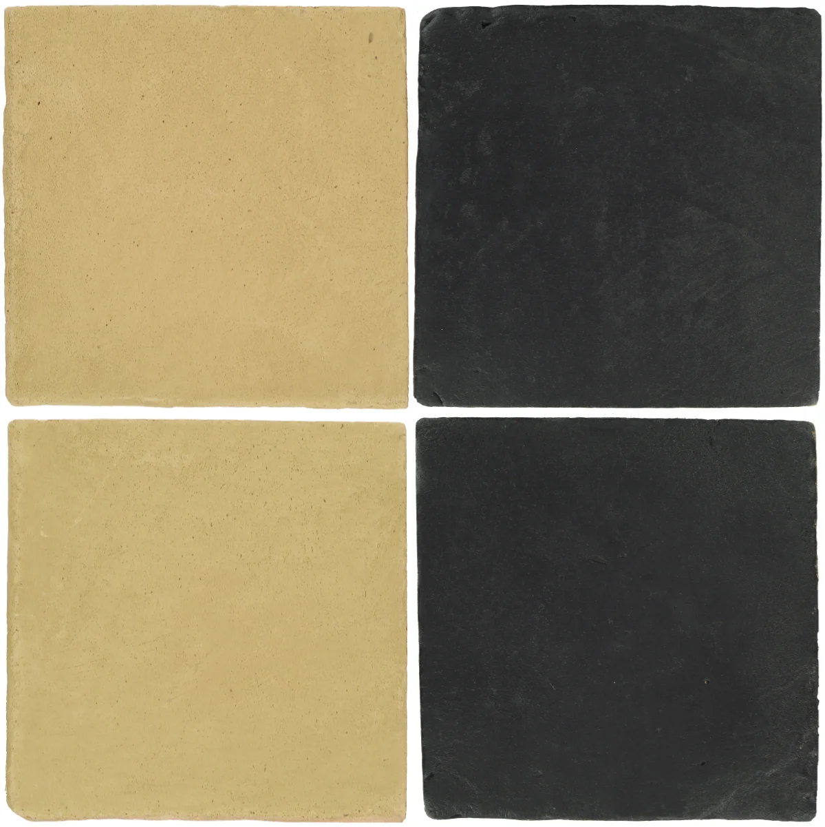 Pedralbes Antique Terracotta 2 Color Combinations OHS-PGGW Golden W. + VTG-PGCB Carbon Black