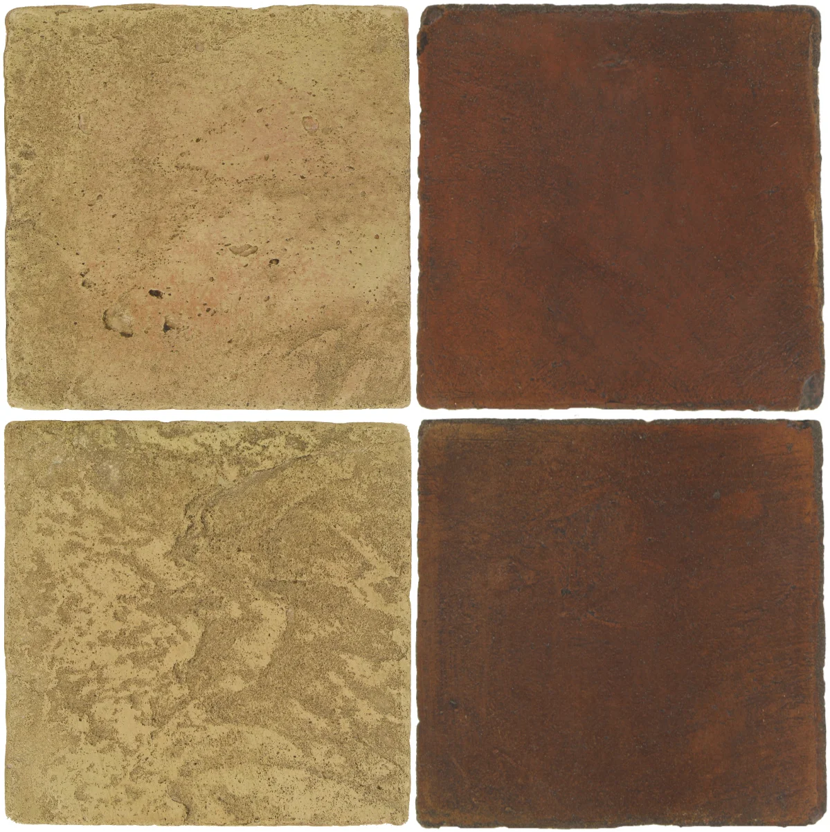Pedralbes Antique Terracotta 2 Color Combinations VTG-PSPS Provence Straw + OHS-PSOW Old World