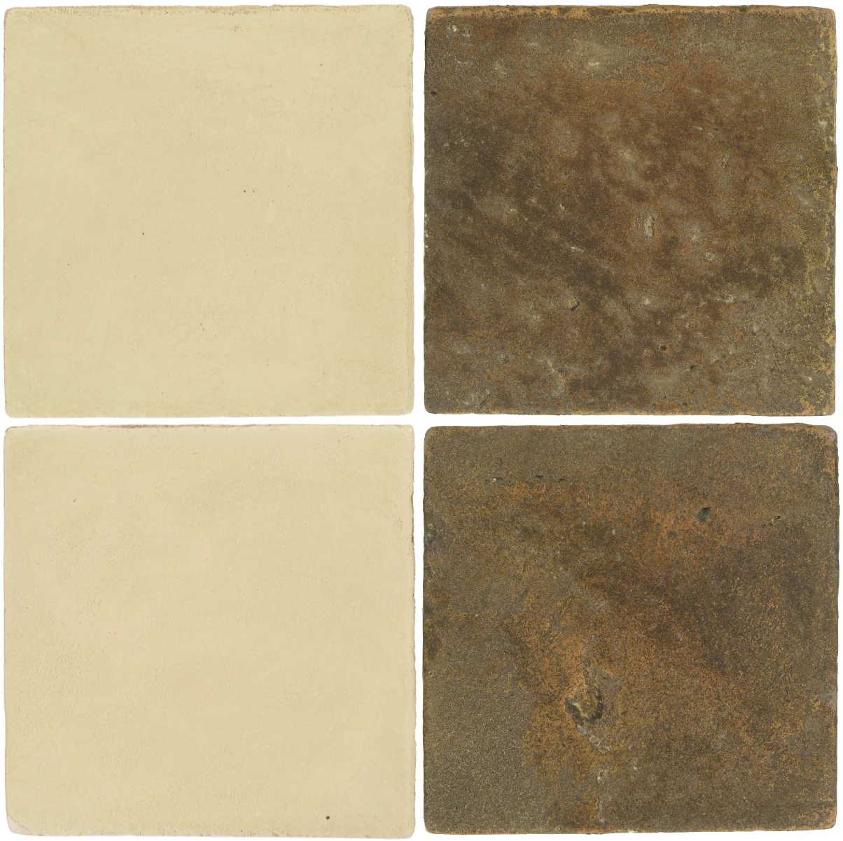 Pedralbes Antique Terracotta 2 Color Combinations OHS-PGPW Pergamino White + VTG-PSVN Verona Brown