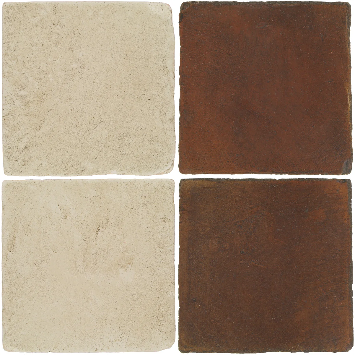 Pedralbes Antique Terracotta 2 Color Combinations VTG-PGLW Glacier White + OHS-PSOW Old World