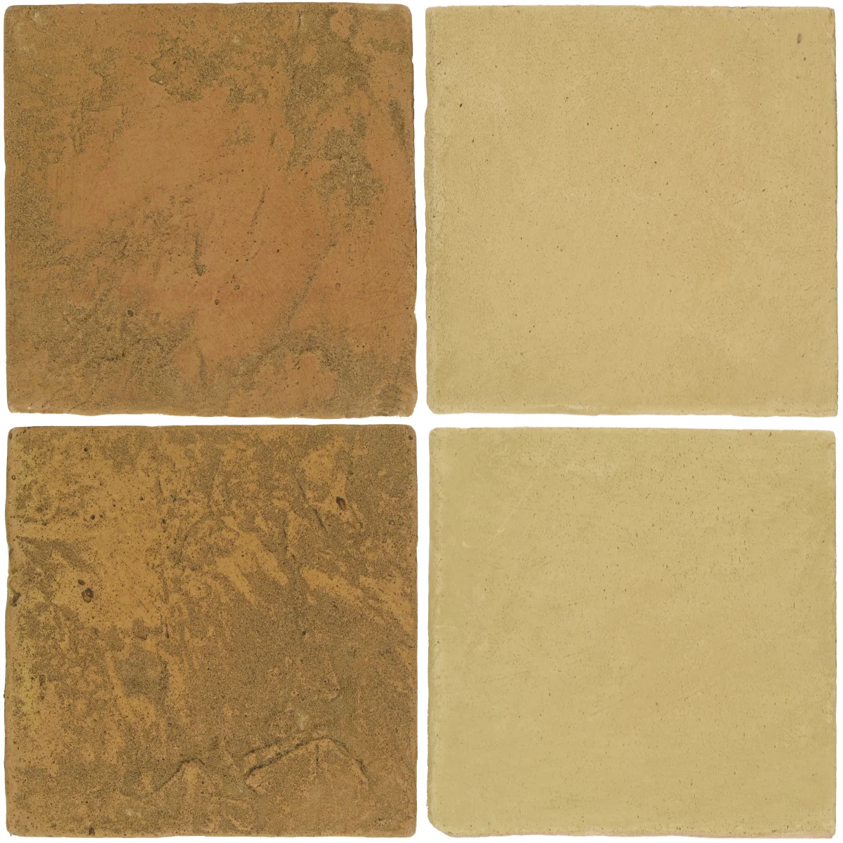 Pedralbes Antique Terracotta 2 Color Combinations VTG-PSSW Siena Wheat + OHS-PGGW Golden W.