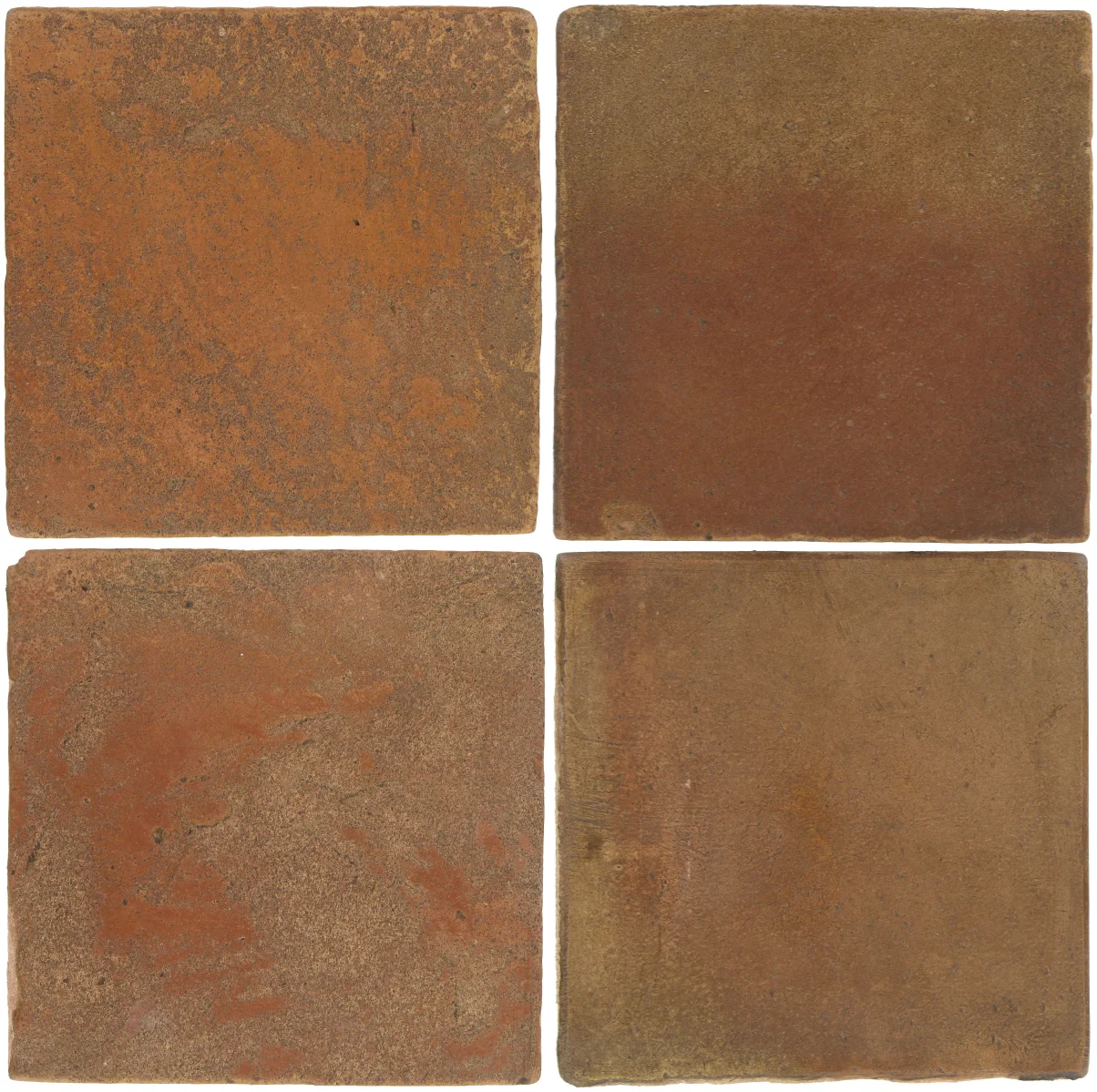 Pedralbes Antique Terracotta 2 Color Combinations VTG-PSTR Traditional + OHS-PSCM Camel Brown