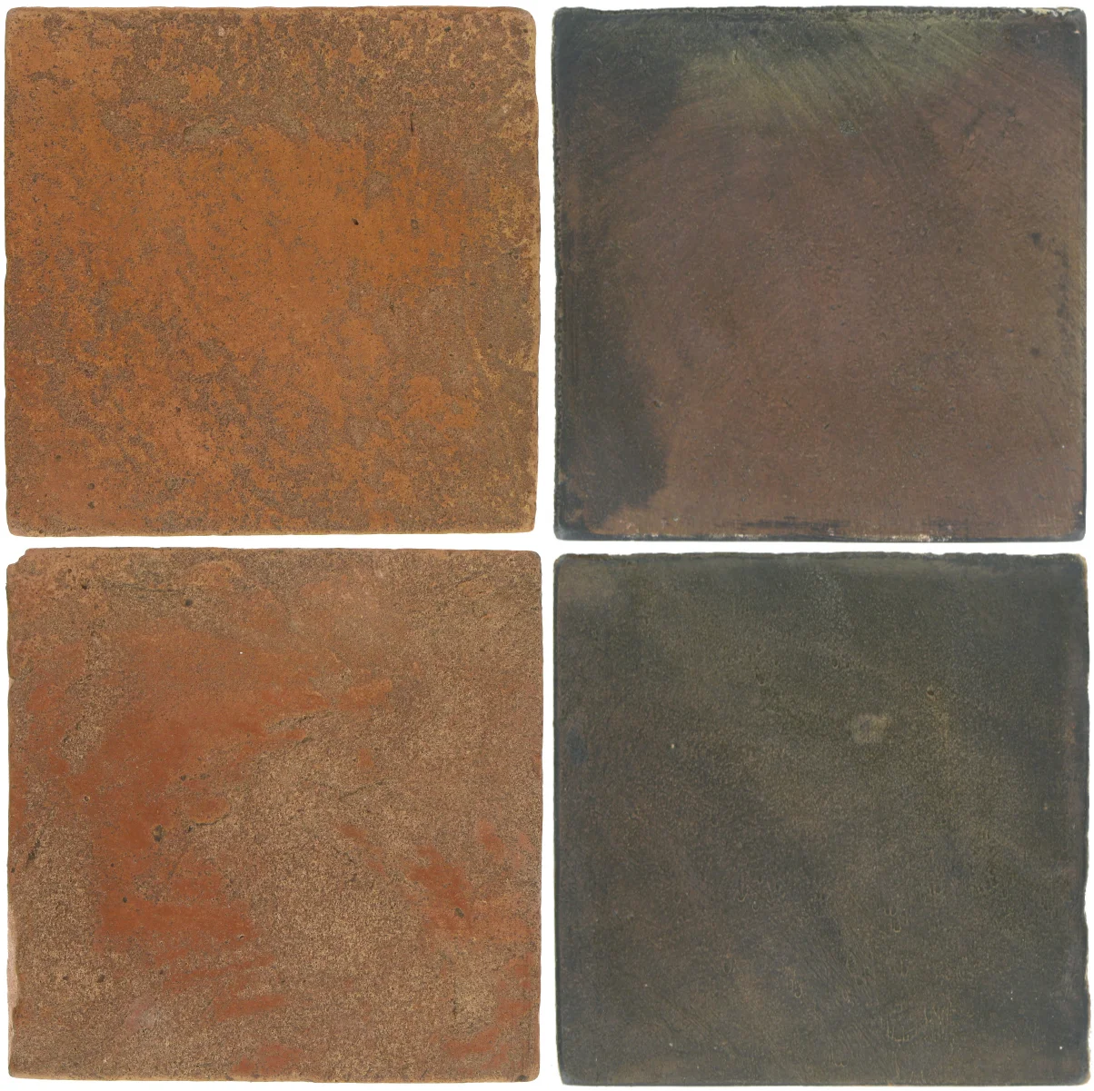 Pedralbes Antique Terracotta 2 Color Combinations VTG-PSTR Traditional + OHS-PSTG Terra Grey
