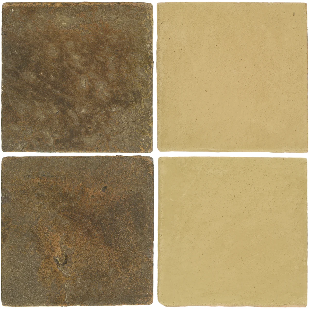 Pedralbes Antique Terracotta 2 Color Combinations VTG-PSVN Verona Brown + OHS-PGGW Golden W.