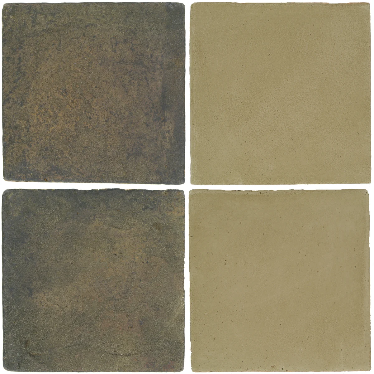 Pedralbes Antique Terracotta 2 Color Combinations VTG-PSTG Terra Grey + OHS-PGDW Dirty W.