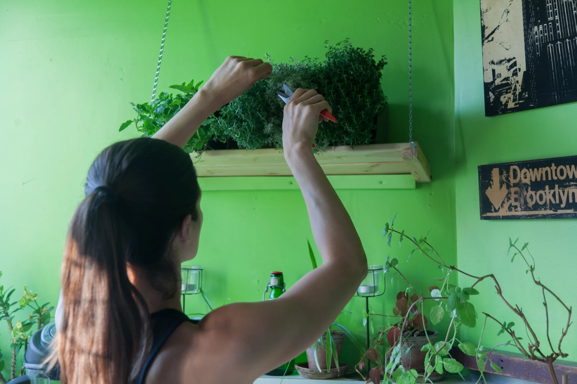 How to make a drawbridge herb garden 