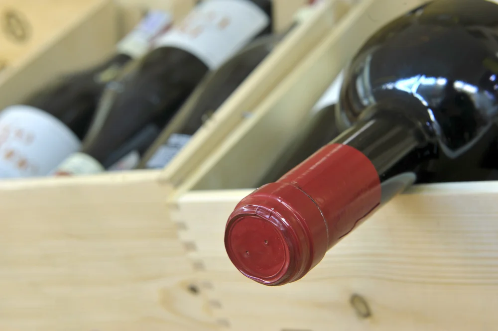 Make a DIY seed box out of a recycled wine box
