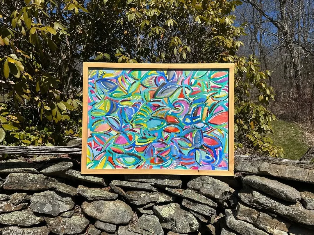 Ink &amp; watercolor on Arches Wc Cold press 140 lb  Paper . 22" X 30"