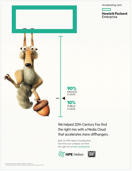20th Century Fox runs on HPE Helion