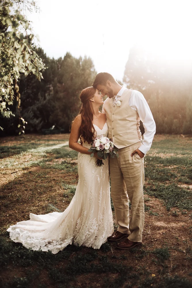 Corrales New Mexico wedding | Taylor + Jordan// A Lavender dream come true