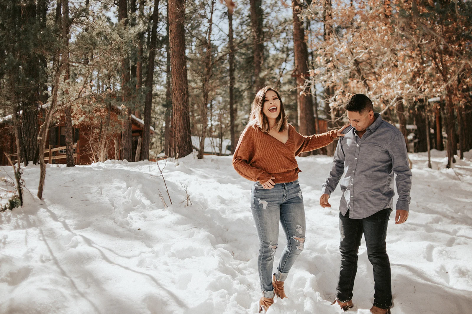 Ruidoso couples session | The Barcenas 