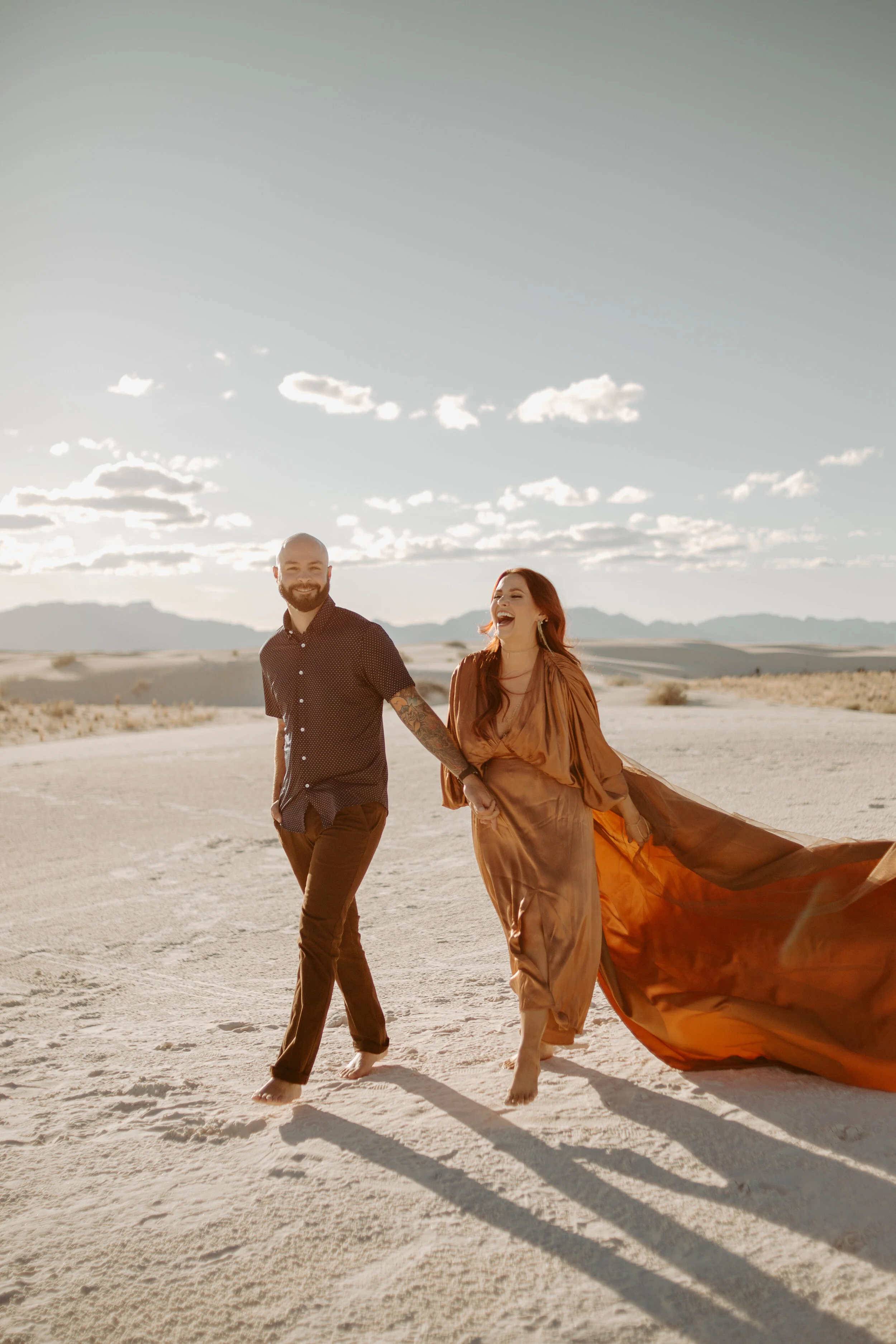 White Sands Maternity | Sarah + Joe