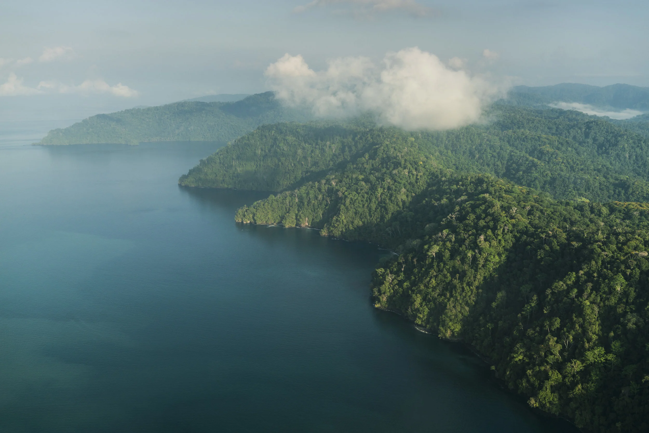 Golfito / Costa Rica / foto desde avion