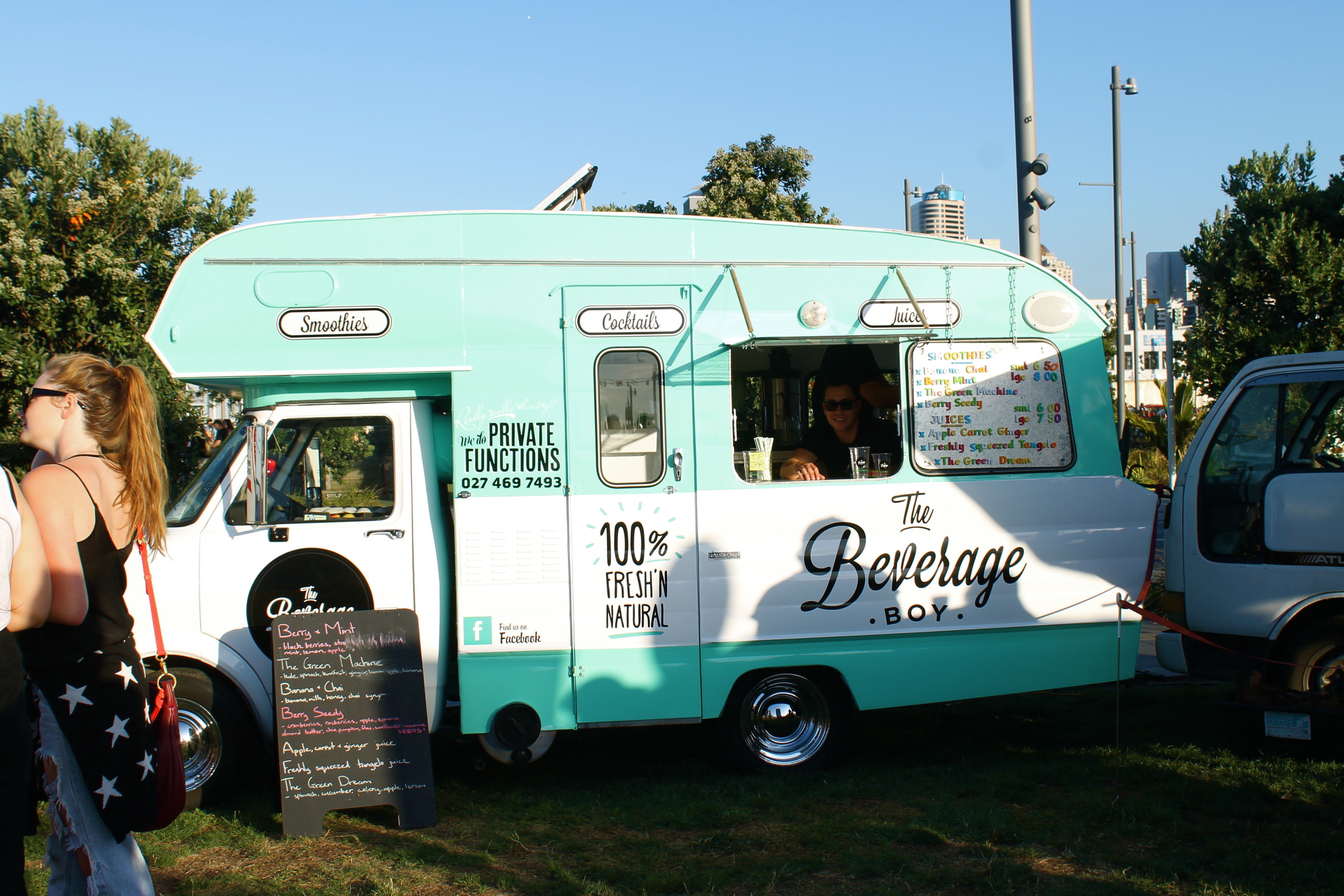 Food trucks are also alive and well in Auckland, especially at Silo Park on Friday nights where they project outdoor movies. 