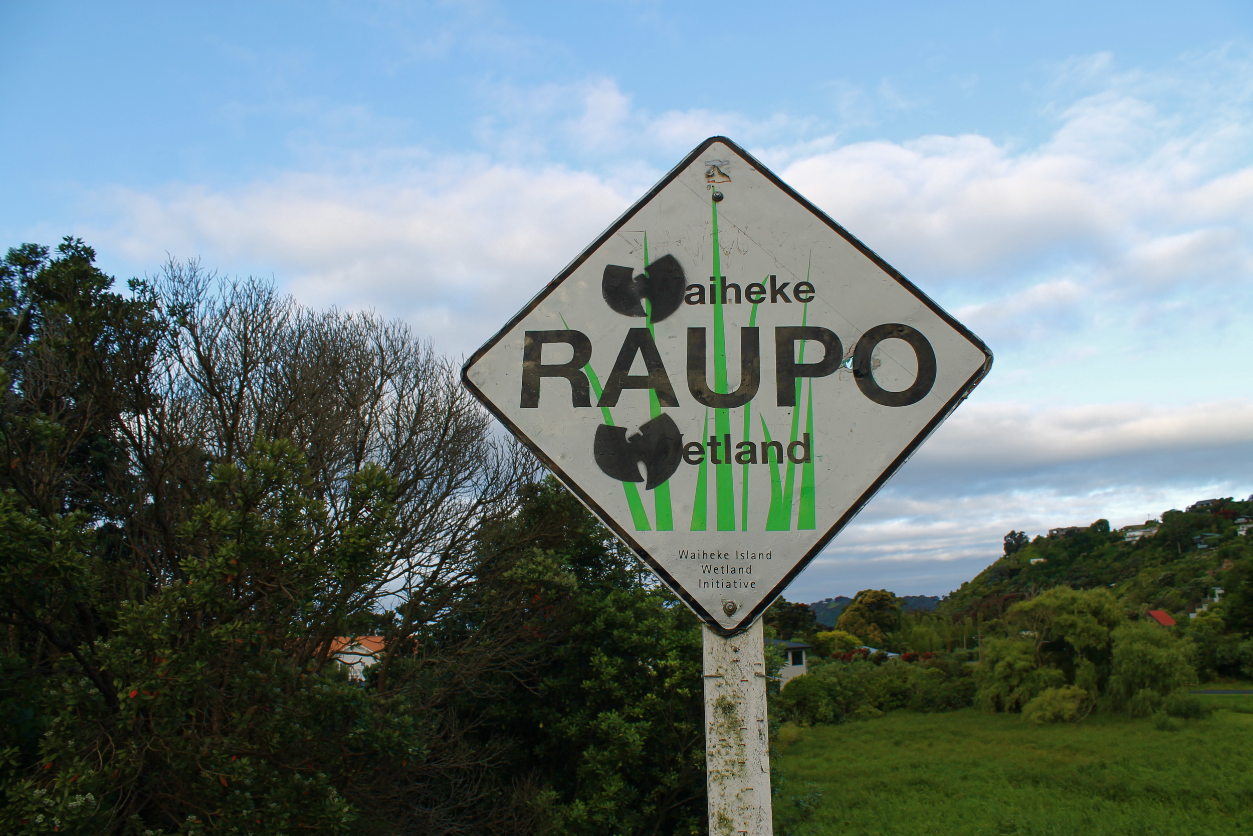 Waiheke, where apparently Wu Tang represent. 