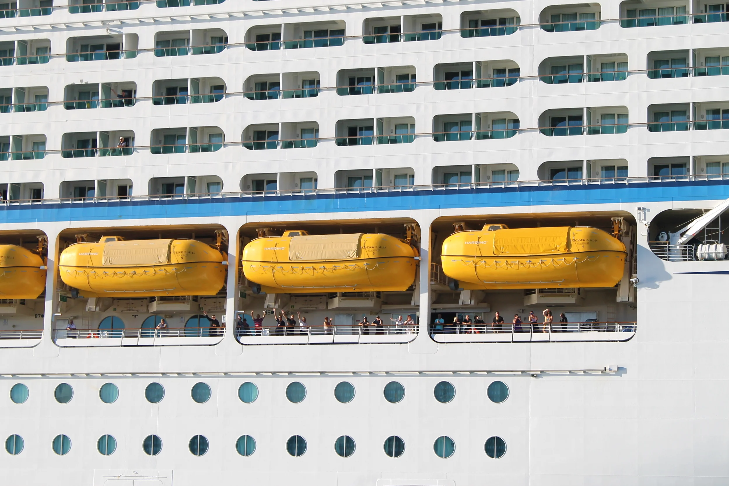 ...and got a good reaction from on-lookers!