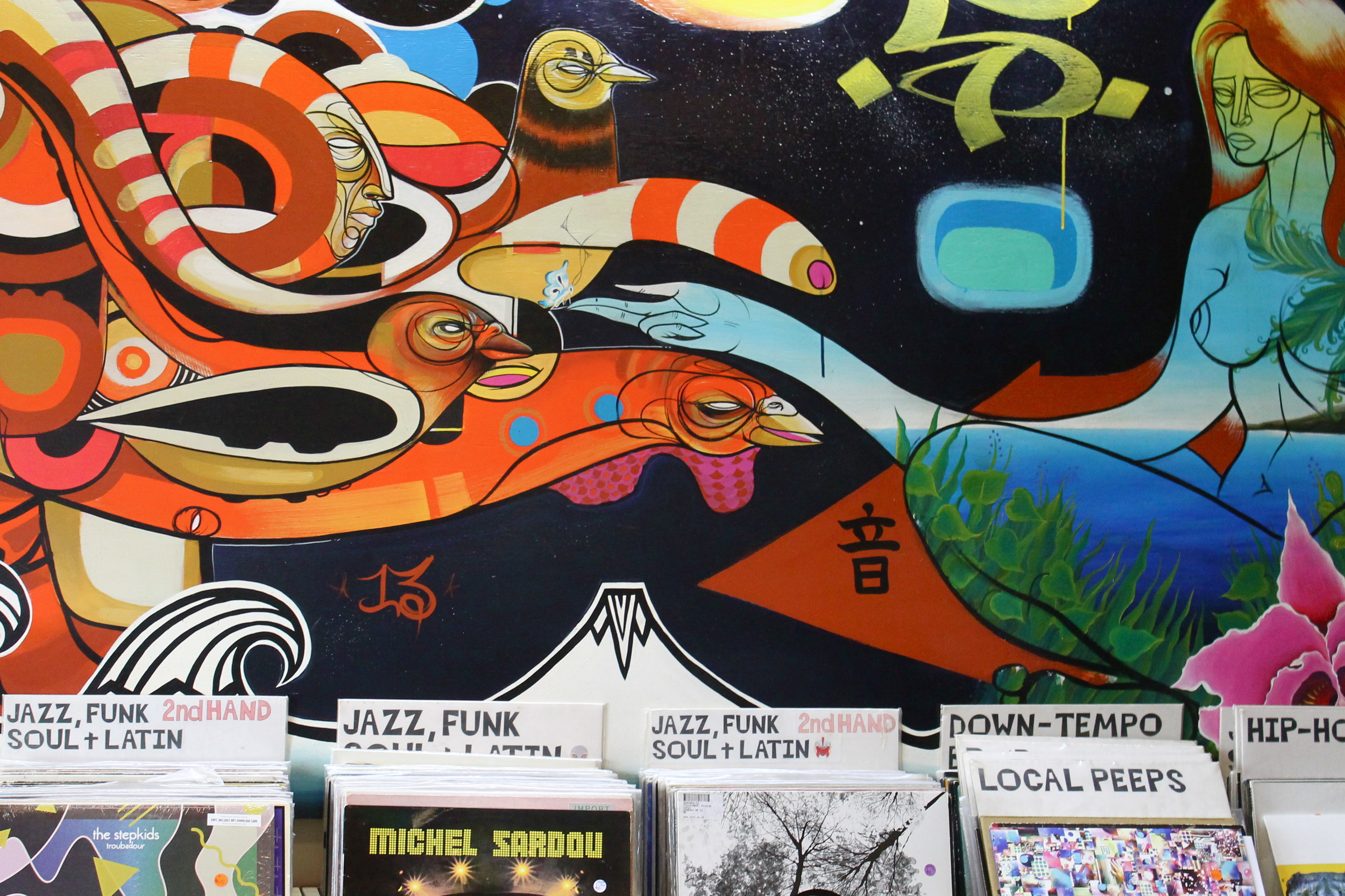 Record selection at Conch .
