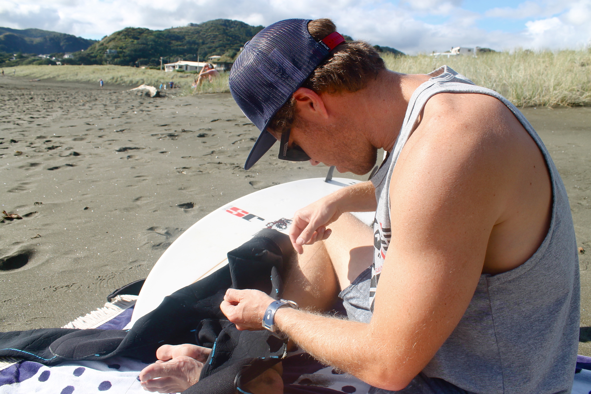 DIY Wetsuit repair.