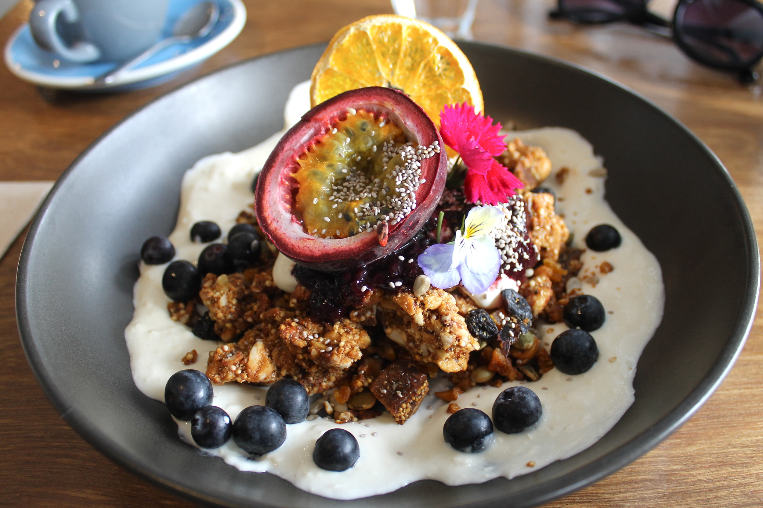 The most beautiful muesli, at Dear Jervois