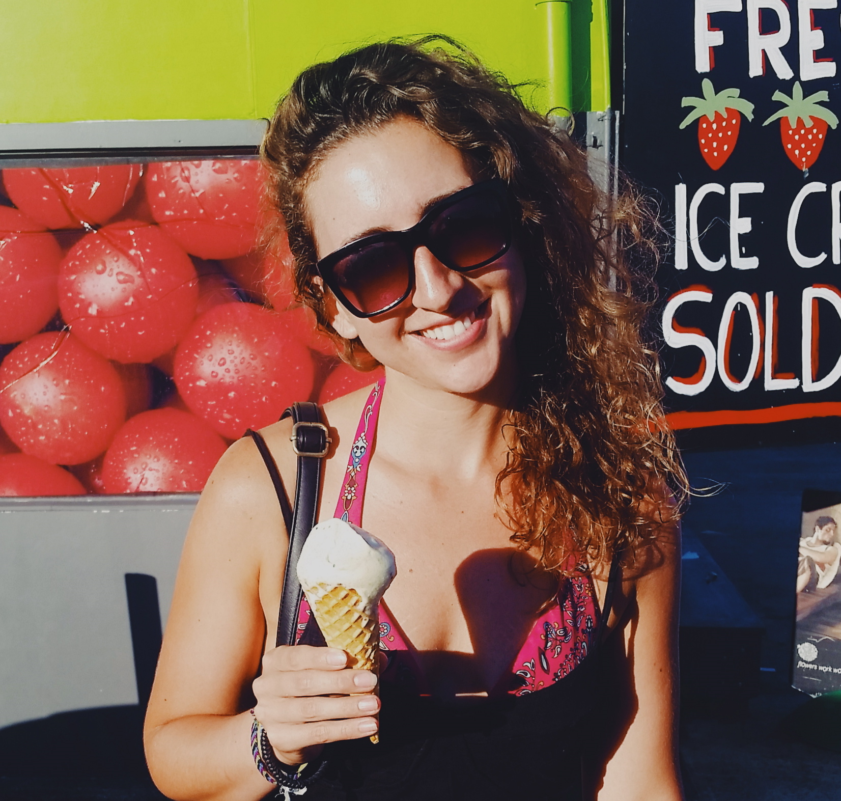 Feijoa ice cream. 