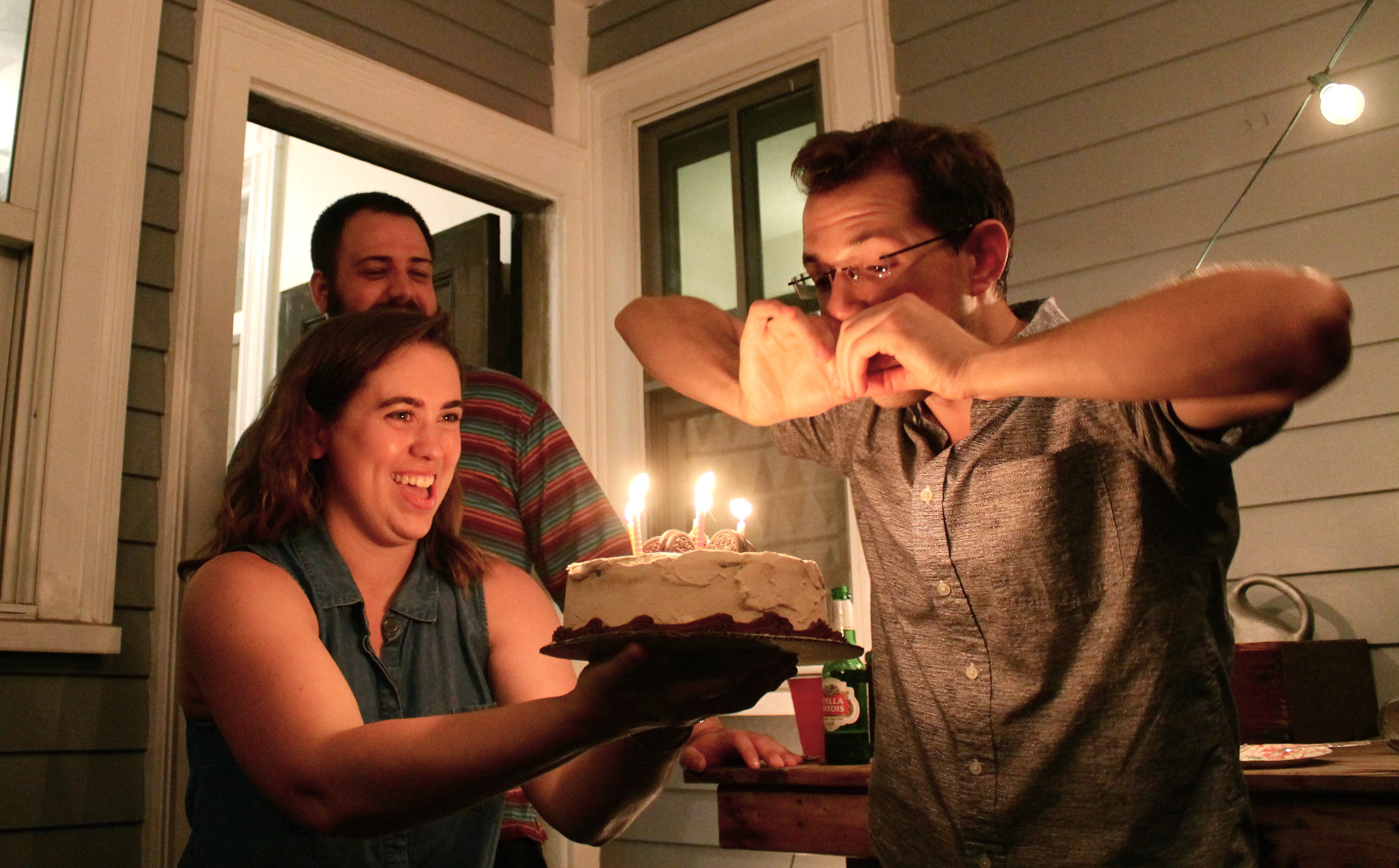 Trevor's 30th. 