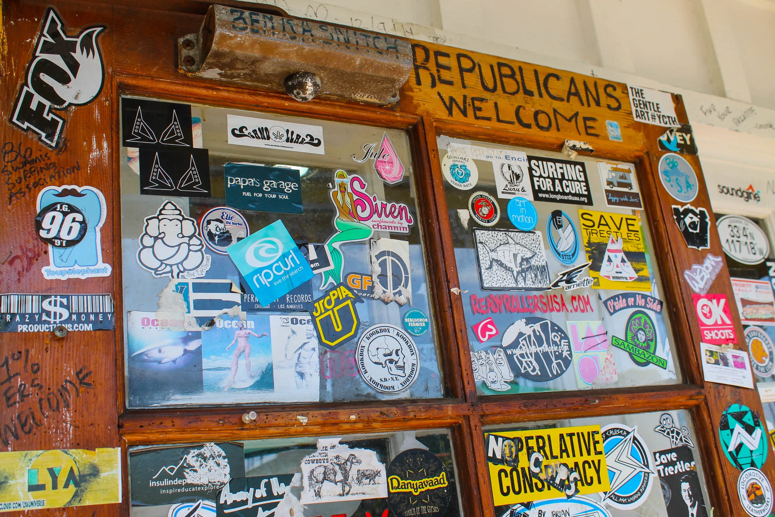 Door at Swami's