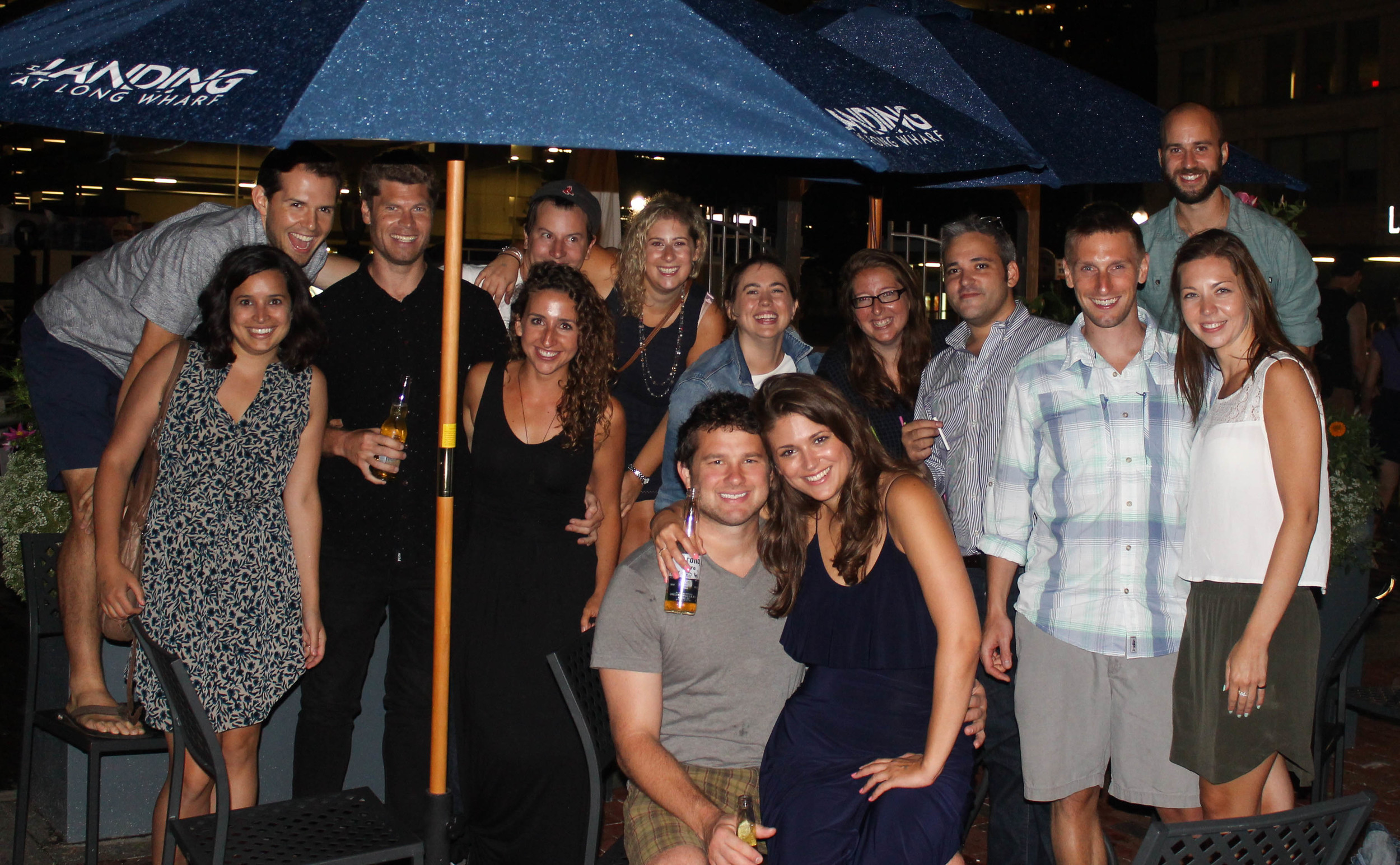 I turned 29 with this good looking group. We had a biiiig night out and I made sure that one of my favorite quotes, "If you aren't embarrassed by what you were doing last year then you aren't growing enough" will definitely ring true by August 21, 2016. 