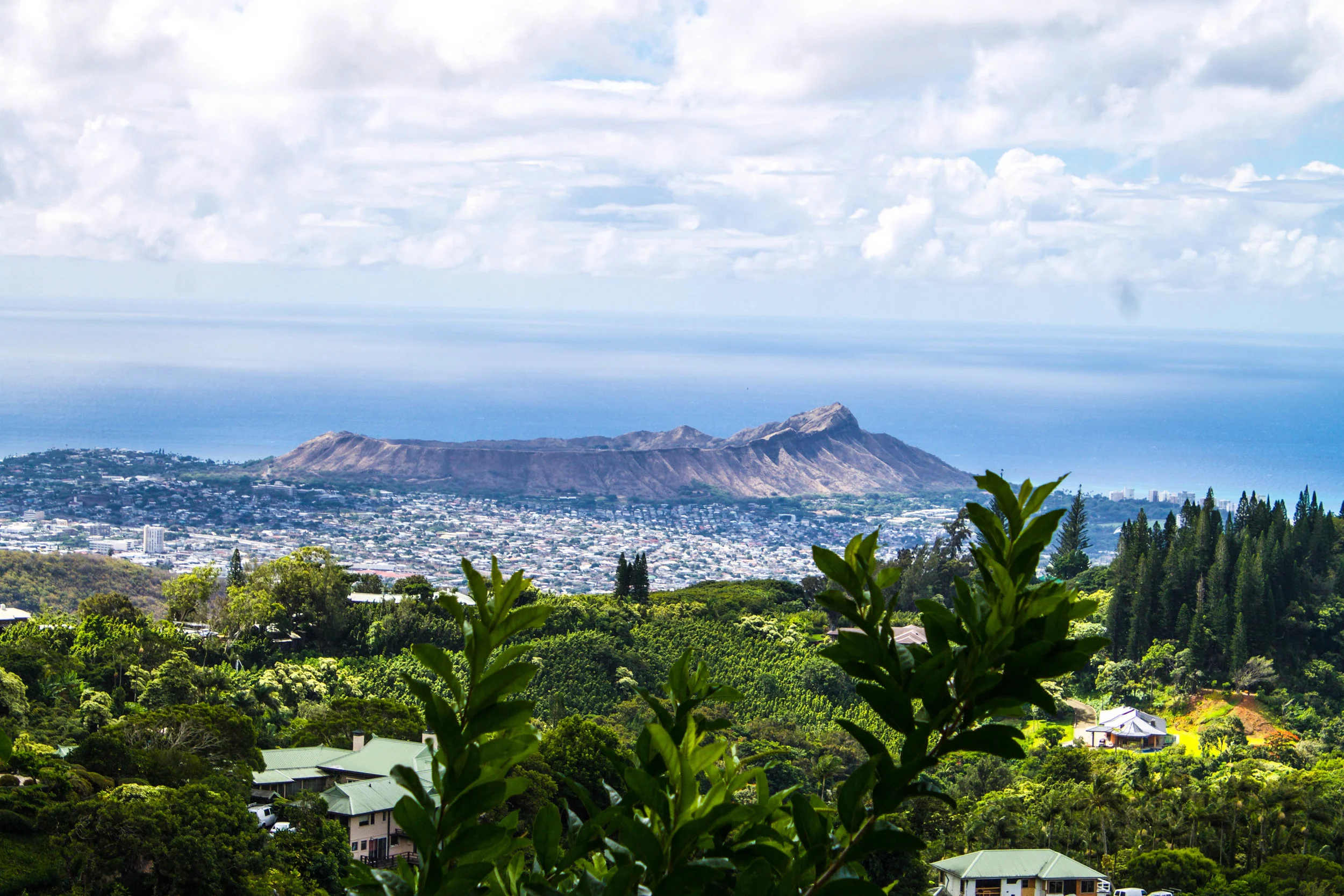 Diamond Head Crater.