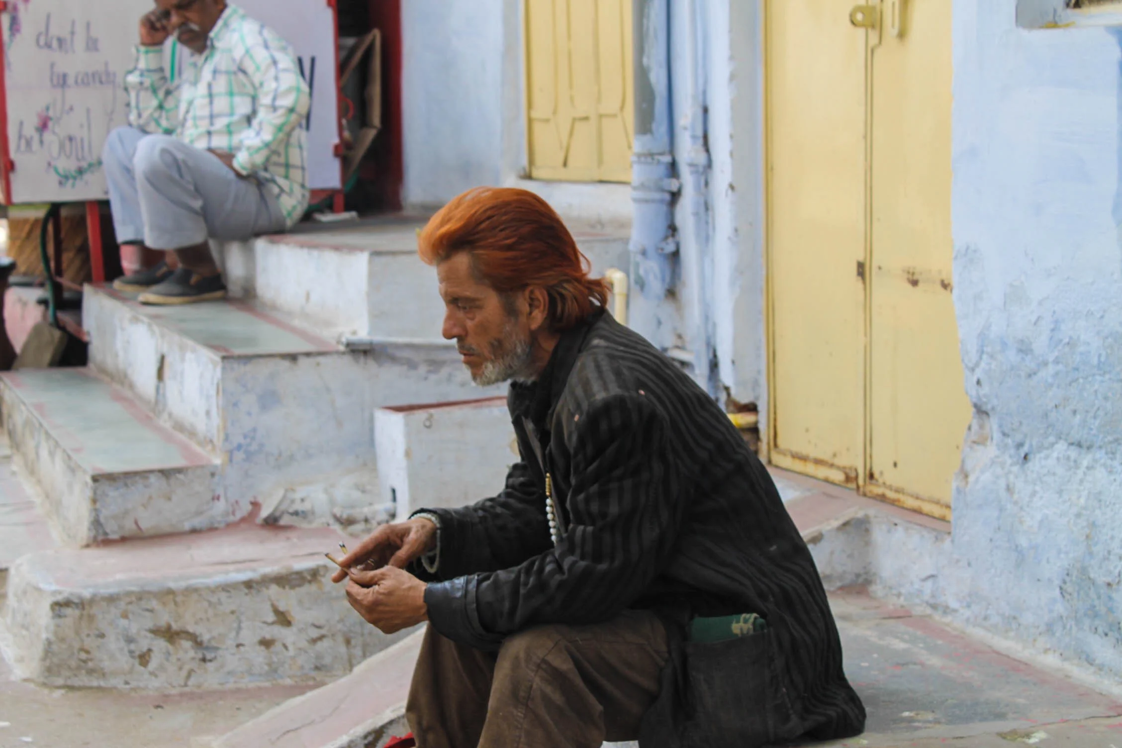 Now smoking isn’t cool but this guy is smoking 2 cigarettes at the same time so he’s the coolest