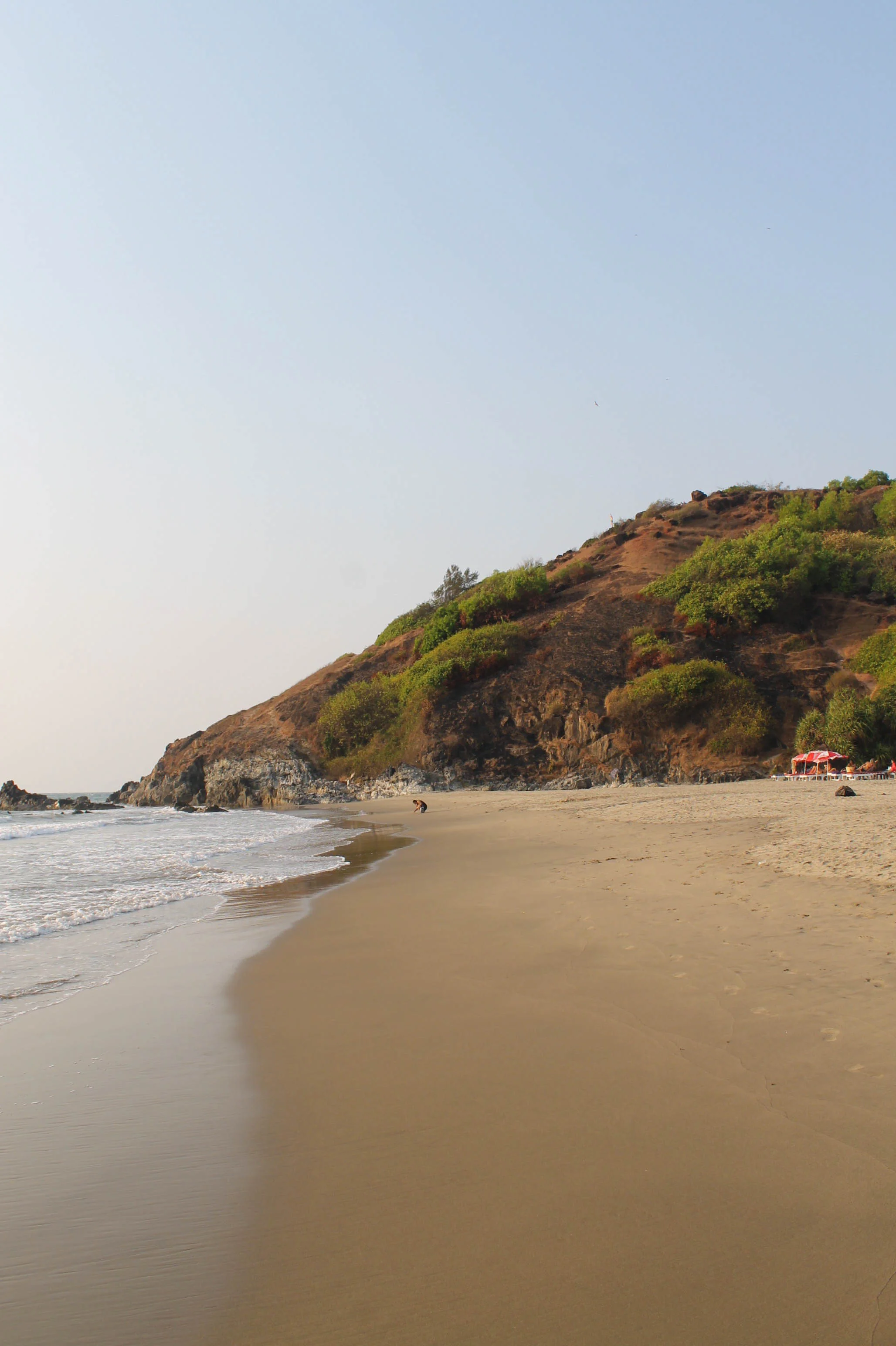 Vagator Beach.