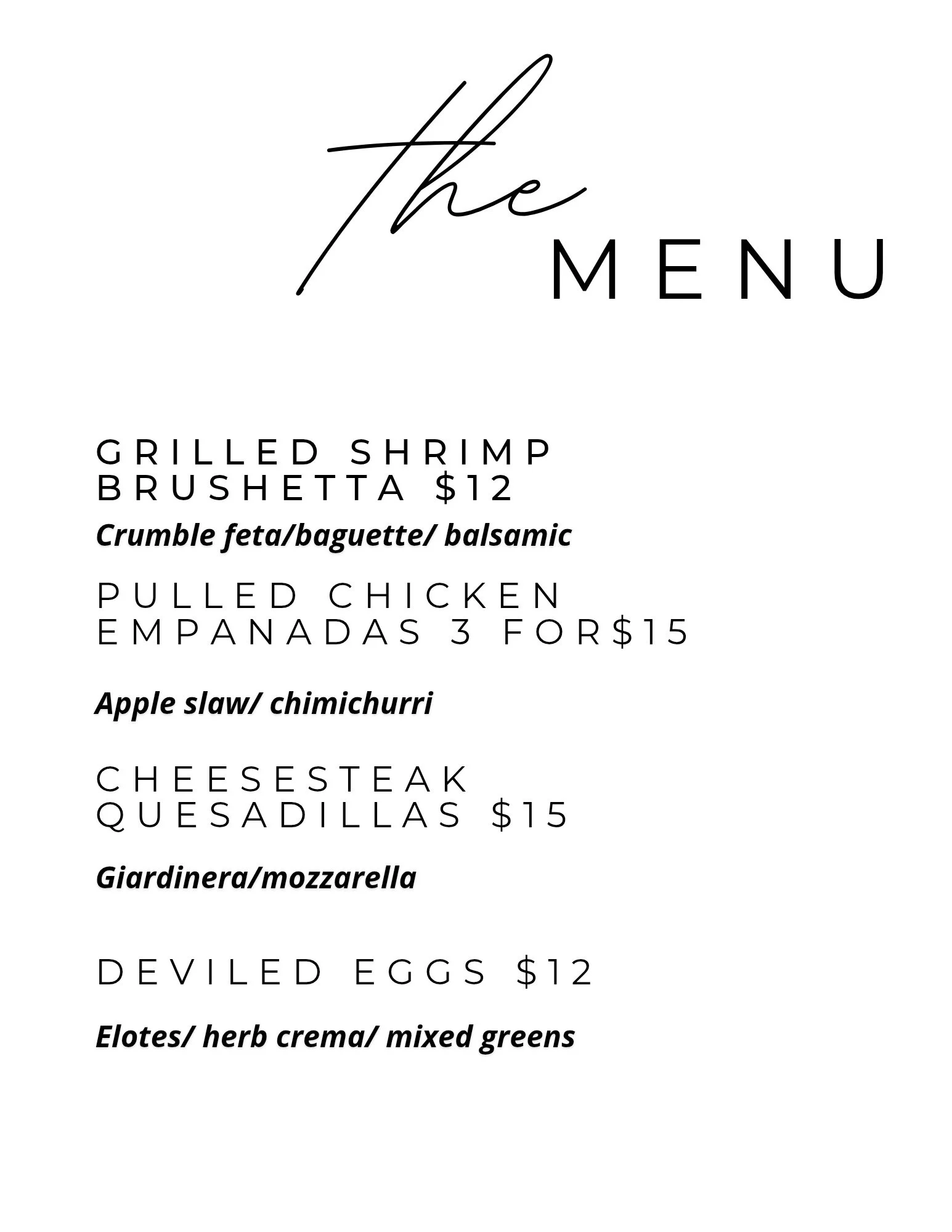 John Kattke + Dark Horse Catering