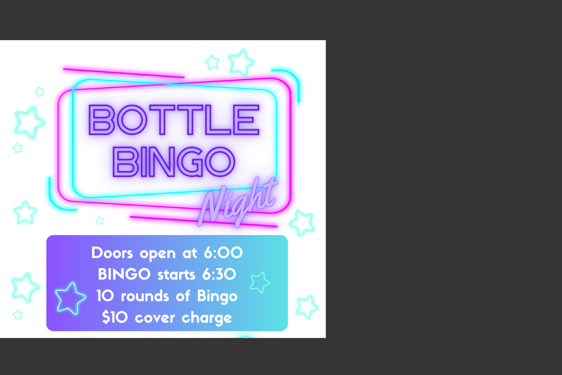 BOTTLE BINGO!      
