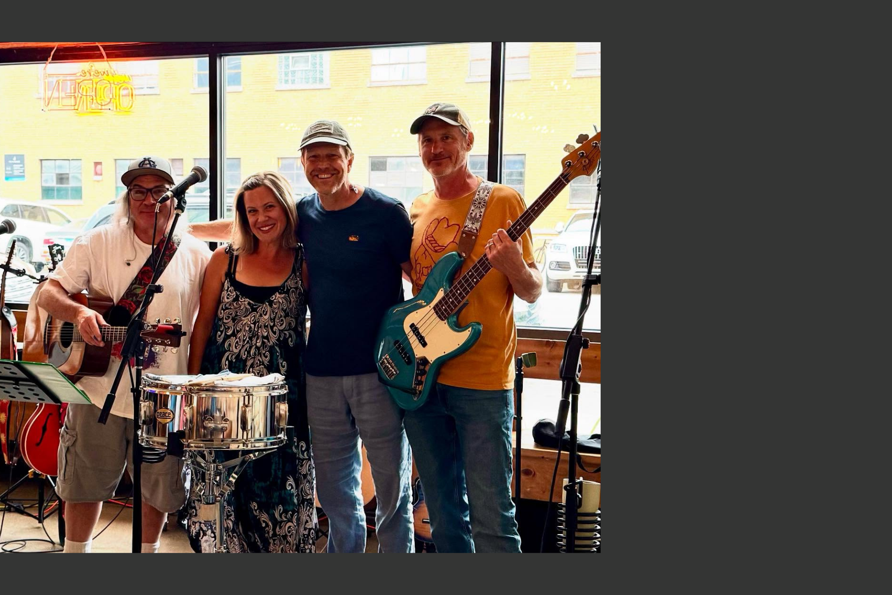 Off the Vine Band (6-8pm)  + Teddy D's Gourmet Grill Food Truck